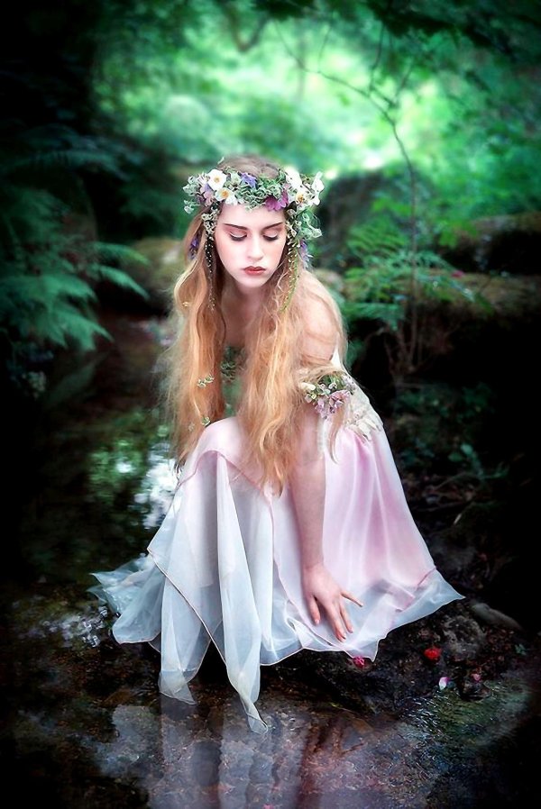 образ лесной нимфы