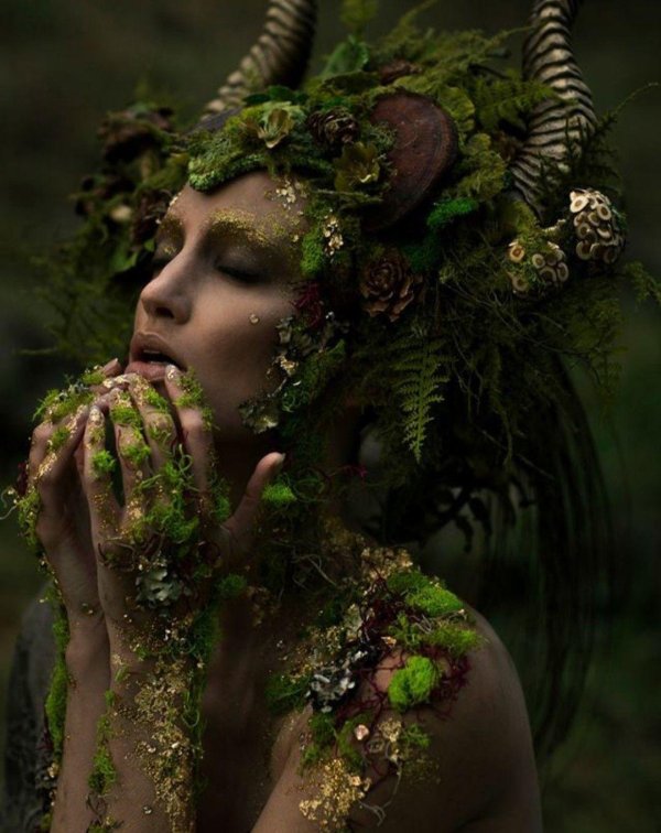 макияж лесной нимфы