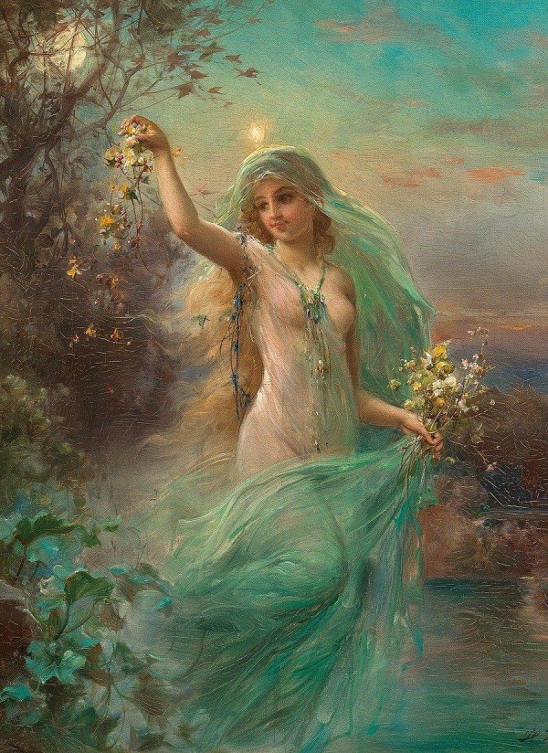 джон уильям уотерхаус нимфы
