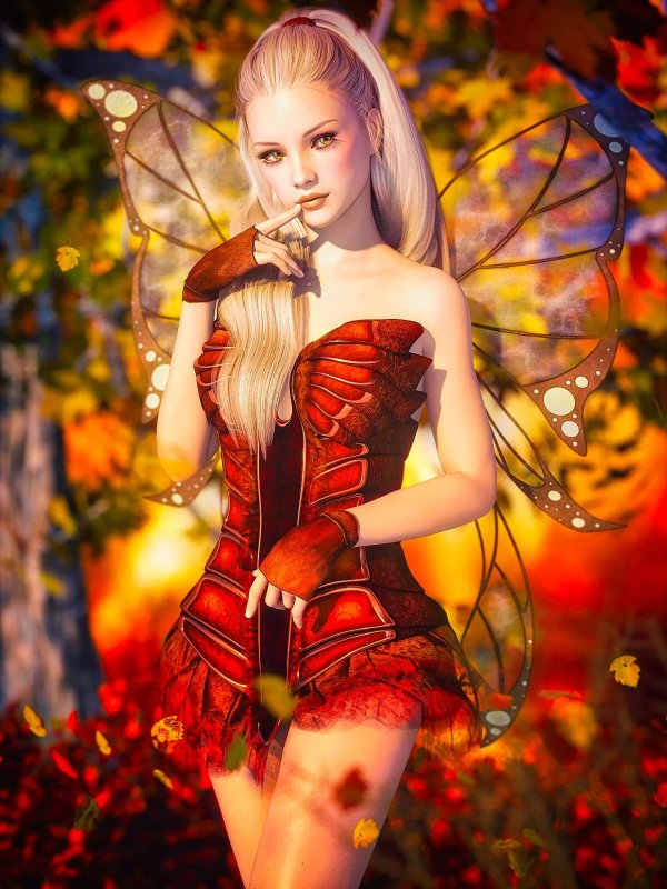 фэнтези девушка