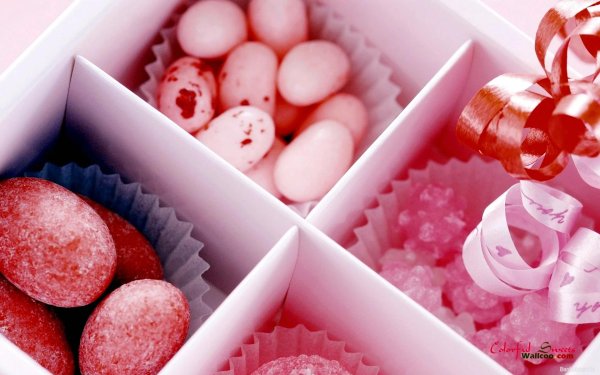 розовые вкусняшки