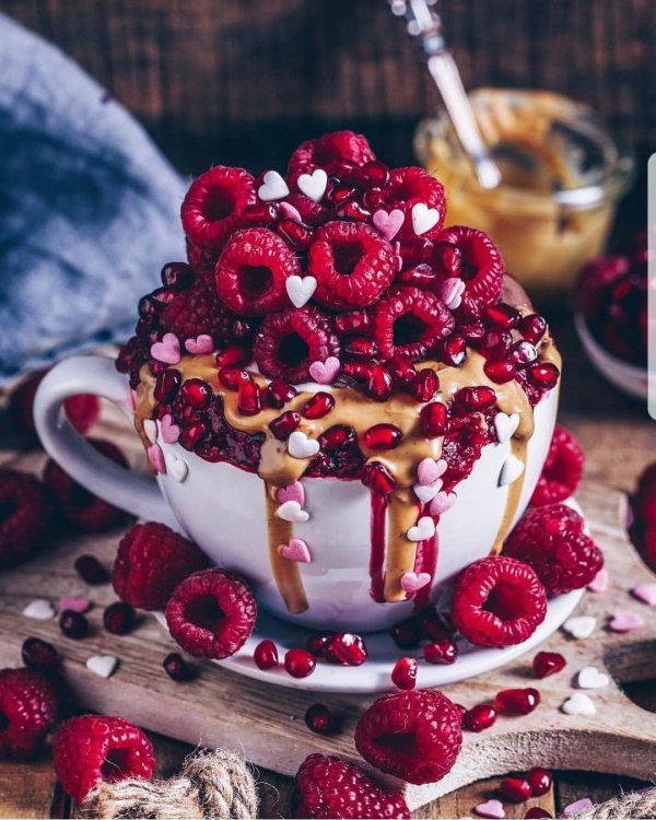 с добрым утром с ягодами