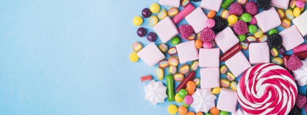 фон конфетки