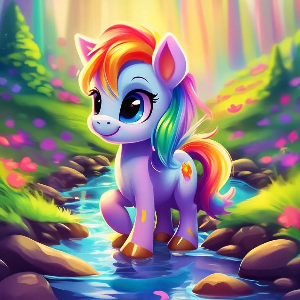 радуга дэш пони