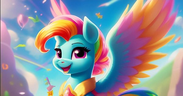 пони радуга