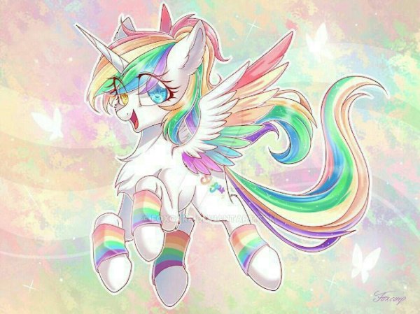 радужные единороги