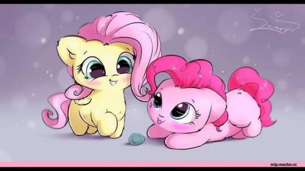 флаттершай и пинки пай