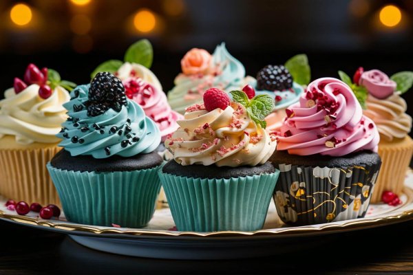 красивые кексики