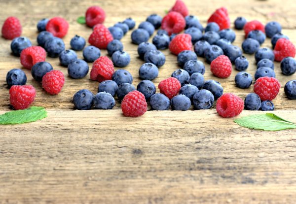 фон с ягодами