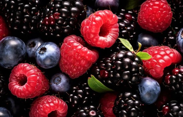 ягодный фон