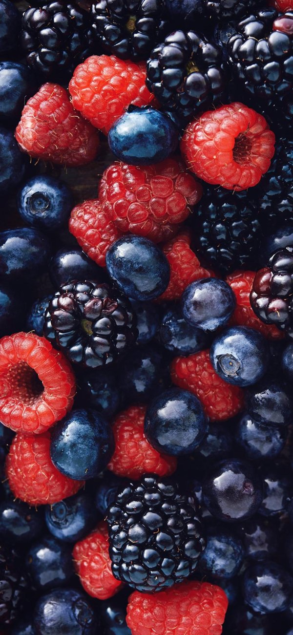 фон с ягодами