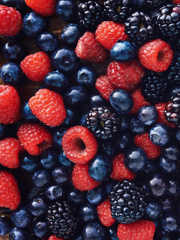 фон с ягодами