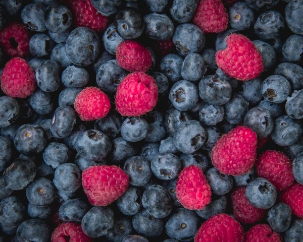 фон с ягодами