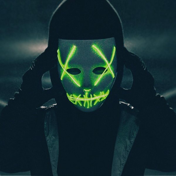 неоновая маска