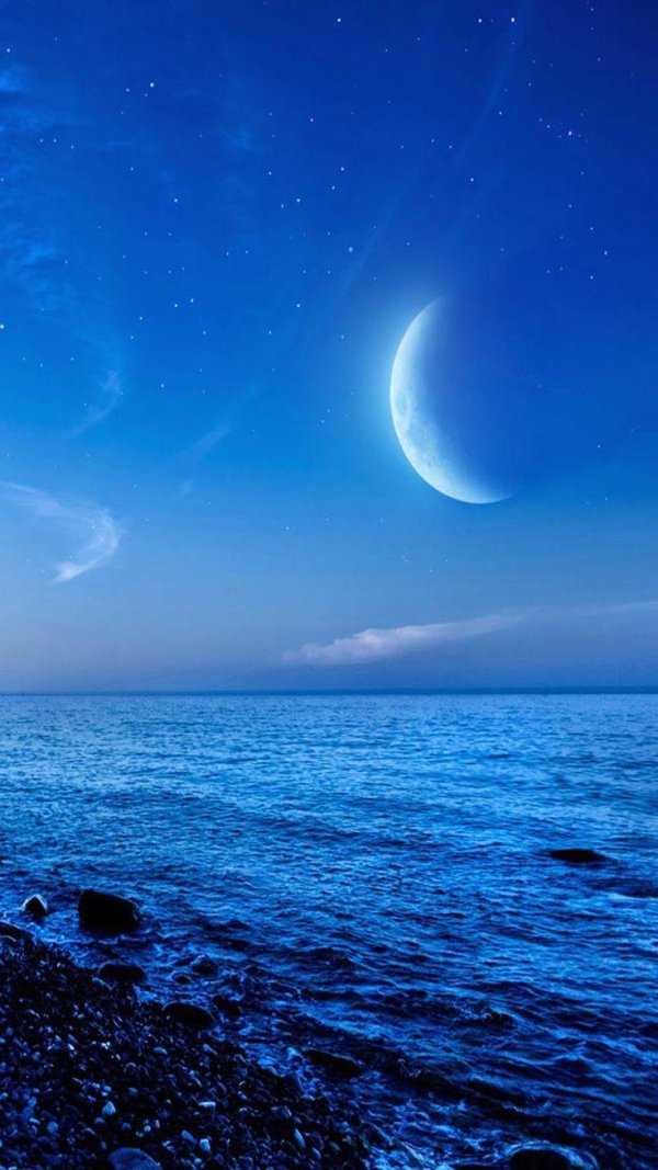 ночное море