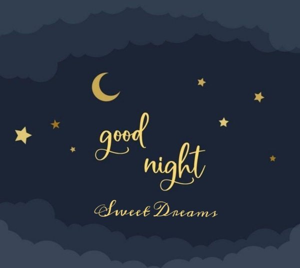 sweet dreams goodnight