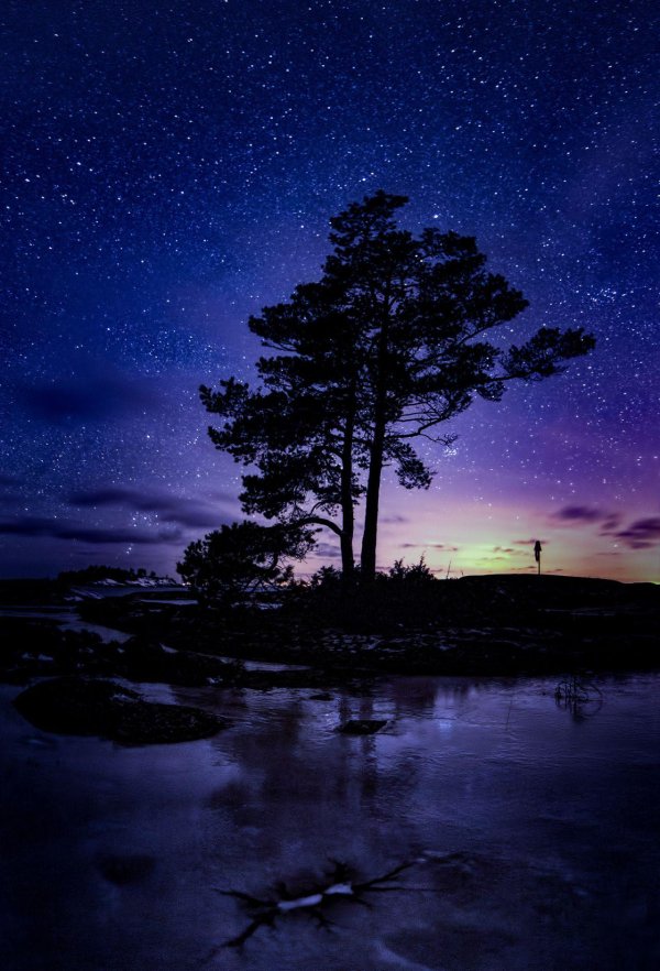 красивые ночные пейзажи