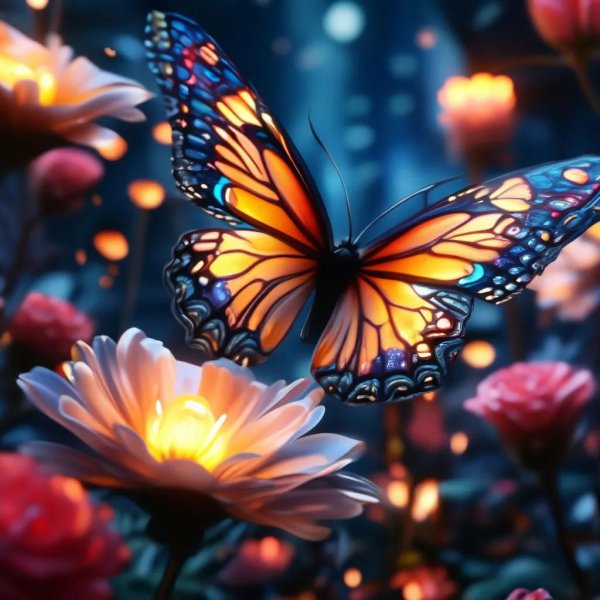 сказочная бабочка