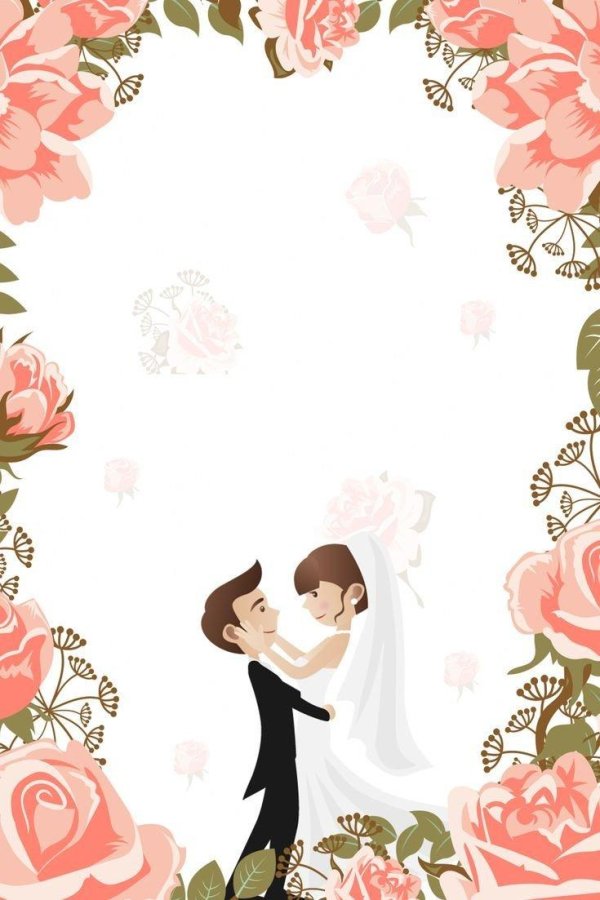 фон приглашение на свадьбу