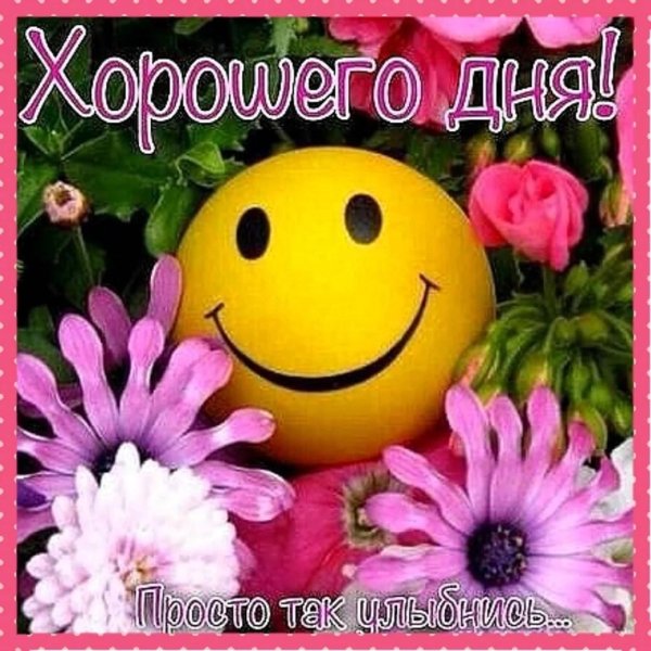 улыбнись хорошего дня