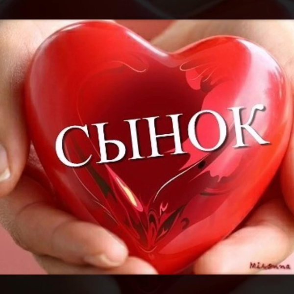 я люблю тебя сынок