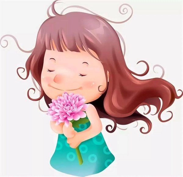 девочка мультяшка