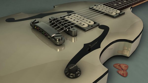 электрогитара для