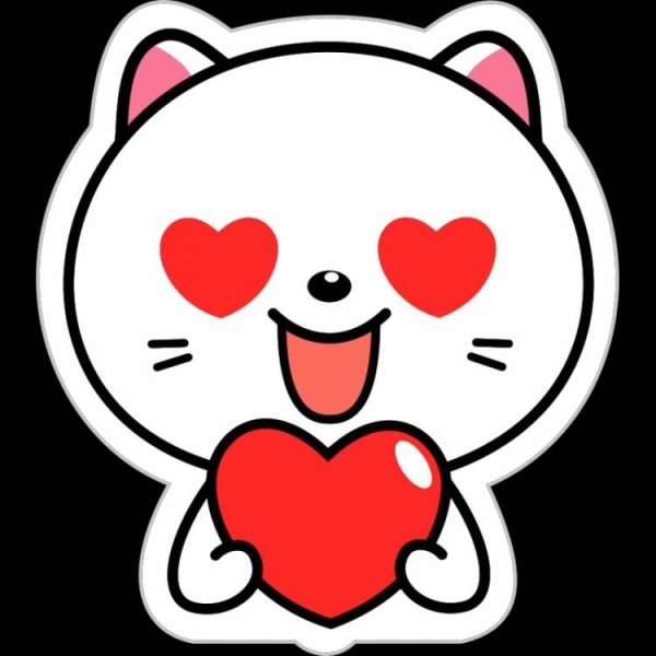 стикер любви