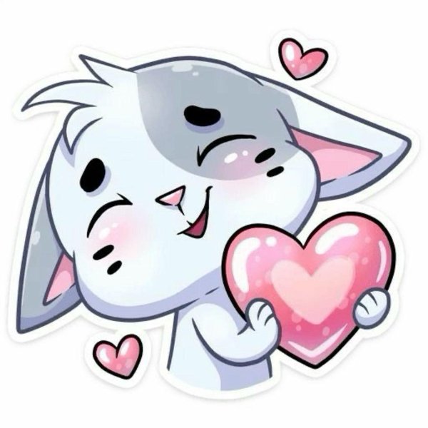 стикер милый