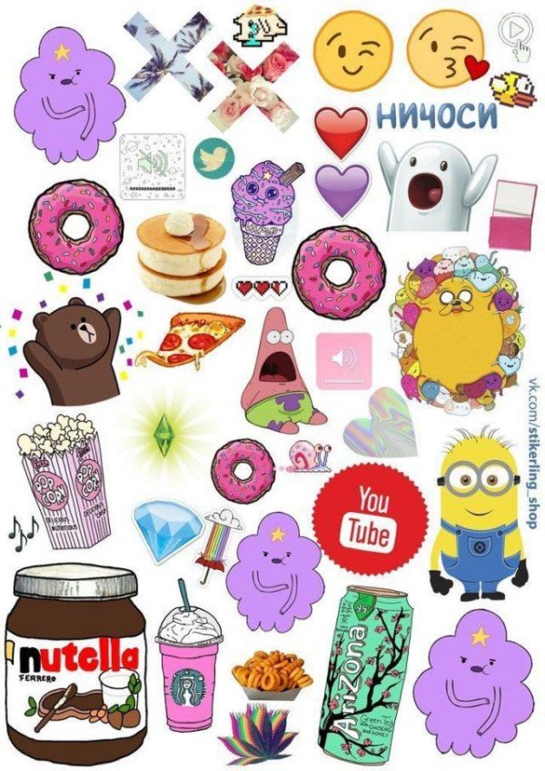 миньон для срисовки