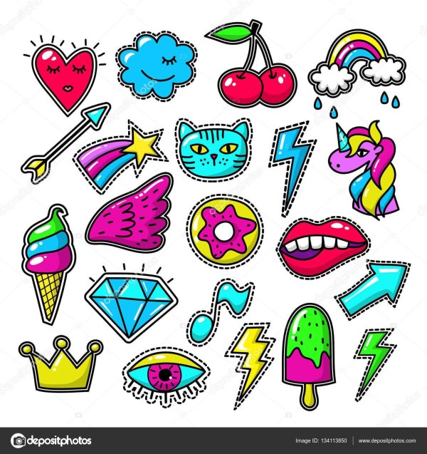 стикеры для распечатки