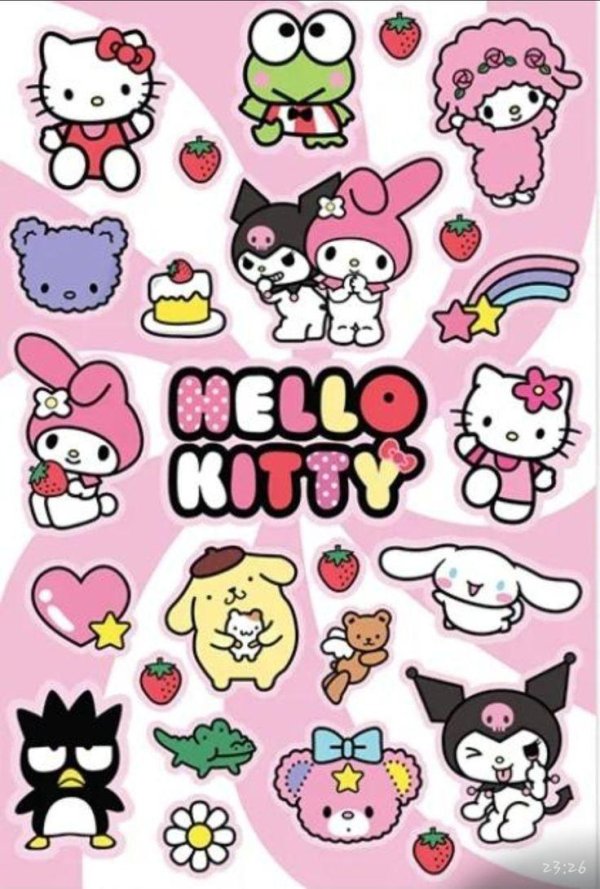 хэллоу китти стикеры