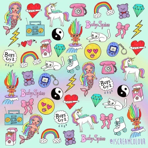 маленькие рисунки наклейки