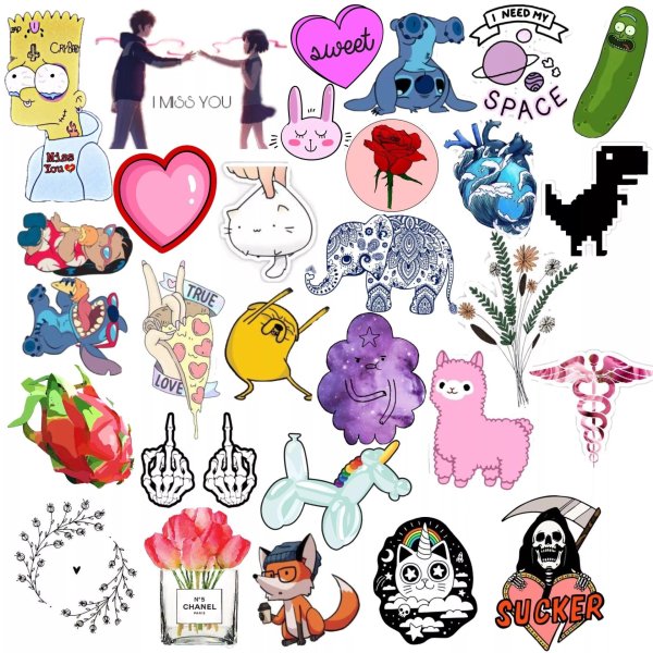 стикеры для лд