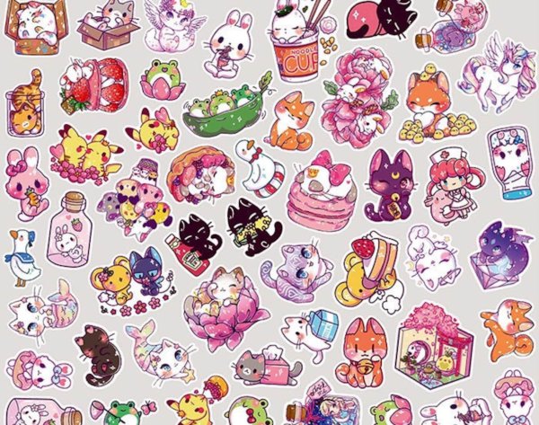 красивые наклейки