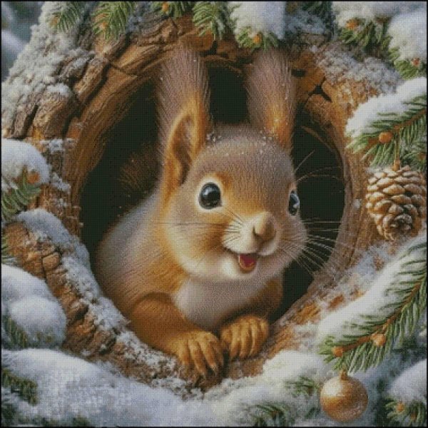 новогодние белки