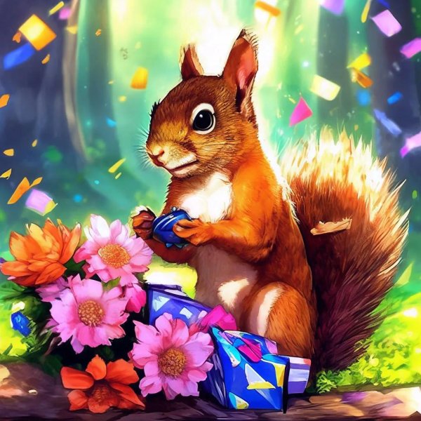 сказочная белка