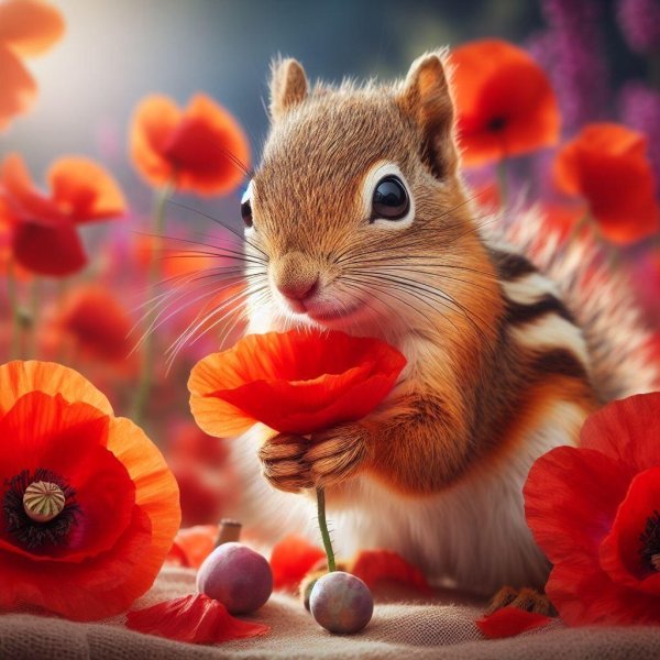 длинноухий бурундук