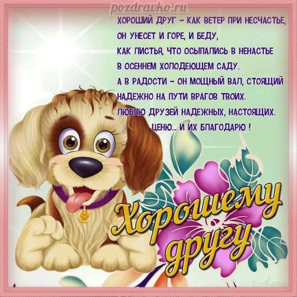 пожелание другу