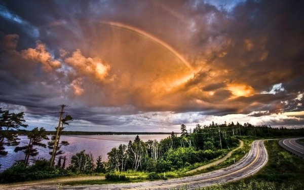 радуга красивая