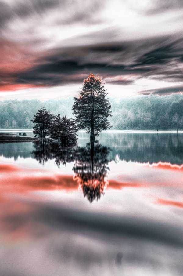 пейзаж озера