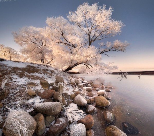 пейзаж зима