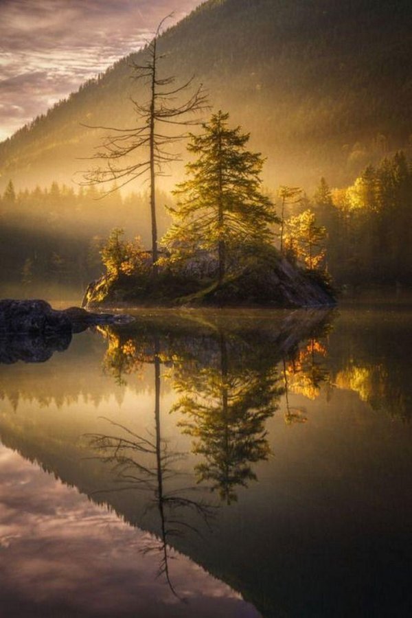 пейзаж озера