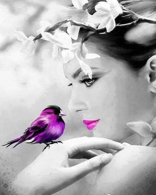 женщина красивая