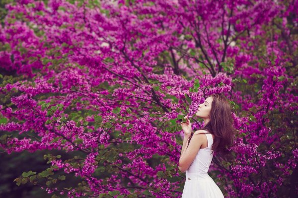 фотосессия в цветах