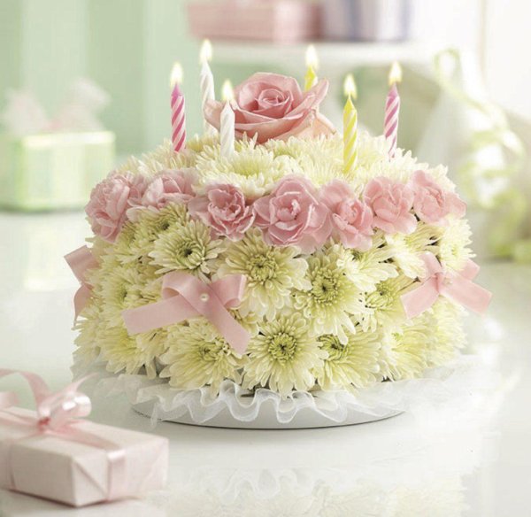 торт ко дню рождения