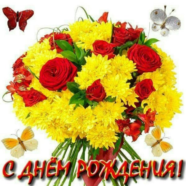 хризантемы открытка