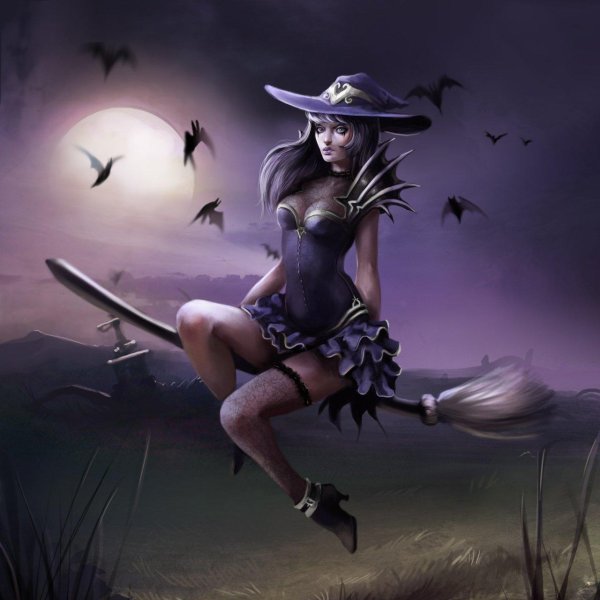 сексуальная ведьмочка