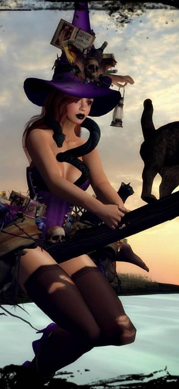 сексуальная ведьмочка