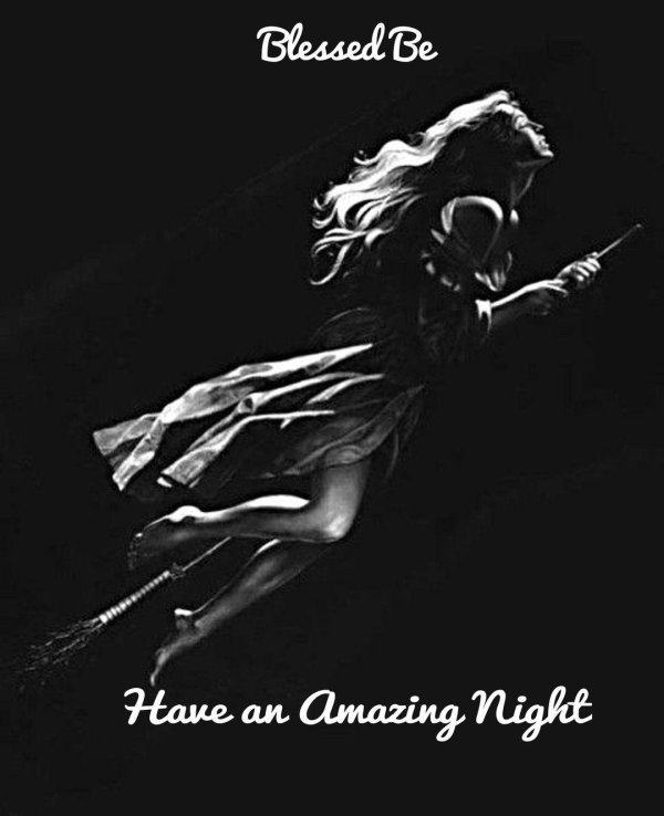 ведьмочка на метле